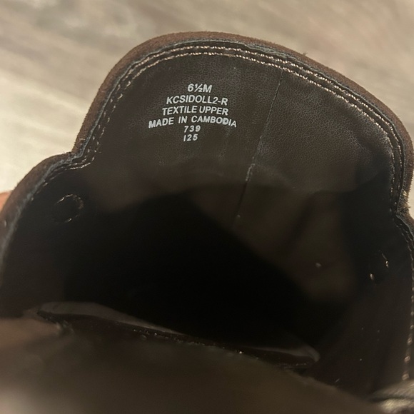 Calvin Klein womens Dark Brown Slip-On Loafers - Picture 5 of 6